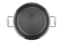 Load image into Gallery viewer, Bergner Hitech-3 Prism Induction Base Non-Stick Stainless Steel Serving Pan with Lid Set, 28Cm X 9.4Cm, Silver-Grey:- Abizon (5065354969219)
