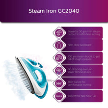 Load image into Gallery viewer, Philips EasySpeed Plus GC2040 2100-Watt Steam Iron (Blue) (5065332523139)