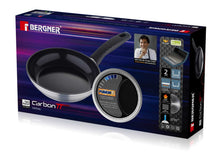 Load image into Gallery viewer, Bergner Carbon TT Aluminium Fry Pan, 24cm, Silver (5065354018947)