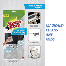 Load image into Gallery viewer, 3M Scotch-Brite Microfiber Polishing Wipe (Grey) (5065349070979)