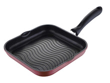 Load image into Gallery viewer, Bergner Scarlett Die Cast Aluminium Grill Pan, 24 cm Induction Base (5065355198595)