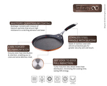 Load image into Gallery viewer, Bergner Infinity Chefs Aluminium Pancake Pan, 28cm, Copper (5065354739843)