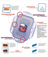 Load image into Gallery viewer, Lock&Lock Classics Rectangular Food Container with Divider, 1 Litre (5065369124995)
