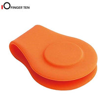 Load image into Gallery viewer, Silicone Golf Hat Clip Ball Marker Holder with Strong Magnetic Attach to Your Pocket Edge Belt Clothes Gift (4956977725571)