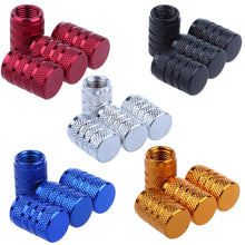 Load image into Gallery viewer, 4Pcs Bike Wheel Tire Covered Car Motorcycle Truck universal Tube Tyre Bicycle AV SV American AIR Valve Cap Dustproof 10 colors (4956977365123)