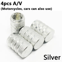 Load image into Gallery viewer, 4Pcs Bike Wheel Tire Covered Car Motorcycle Truck universal Tube Tyre Bicycle AV SV American AIR Valve Cap Dustproof 10 colors (4956977365123)