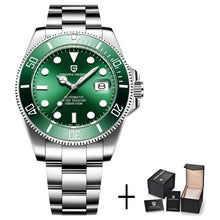 Load image into Gallery viewer, PAGANI Design Brand Luxury Men Watches Automatic Black Watch Men Stainless Steel Waterproof Business Sport Mechanical Wristwatch (4956896460931)