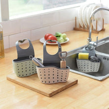 Load image into Gallery viewer, Kitchen Sink Shelf Sponge Drain Rack Cleaning Cloth Storage Holder Soap Storage Organizer Utensils Bathroom Kitchen Accessories (4956985589891)