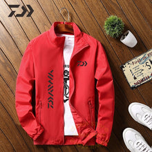 Load image into Gallery viewer, Daiwa Jacket Men Fishing Shirt Solid Thin Uv Protection Clothes Fishing Clothing Summer Breathable Quick Dry Soft Shell Outdoor (4956977987715)