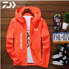 Load image into Gallery viewer, Daiwa Jacket Men Fishing Shirt Solid Thin Uv Protection Clothes Fishing Clothing Summer Breathable Quick Dry Soft Shell Outdoor (4956977987715)