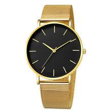 Load image into Gallery viewer, Men Watch Quartz Casual Watches Simple Metal Hour Reloj Quartz Watch Montre Mesh Stainless Steel erkek kol saati masculino clock (4956896657539)