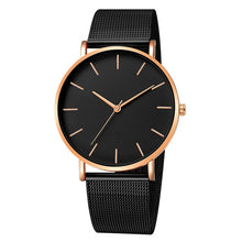 Load image into Gallery viewer, Men Watch Quartz Casual Watches Simple Metal Hour Reloj Quartz Watch Montre Mesh Stainless Steel erkek kol saati masculino clock (4956896657539)