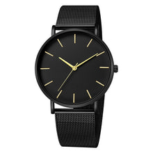 Load image into Gallery viewer, Men Watch Quartz Casual Watches Simple Metal Hour Reloj Quartz Watch Montre Mesh Stainless Steel erkek kol saati masculino clock (4956896657539)