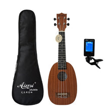 Load image into Gallery viewer, Aiersi brand 21 inch ukelele mahogany Soprano gecko ukulele musical instrument guitar 4 string Hawaiian mini guitarre (4956978249859)