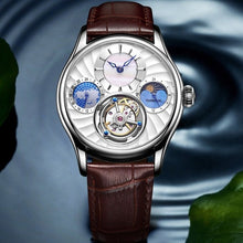 Load image into Gallery viewer, Guanqin 100% Real Tourbillon Mechanical Watch Men Wrist Mens Watches Top Brand Luxury Skeleton Watch Clock Man Relogio Masculino (4956896624771)