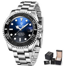 Load image into Gallery viewer, PAGANI Design Men Automatic Watch Fashion Luxury Mechanical Wristwatch Stainless Steel Waterproof Watch men relogio masculino (4956896395395)