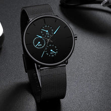 Load image into Gallery viewer, Relógio masculino 2020 relógios de negócios de moda para mentop marca de luxo aço reloj hombre casual relogio masculino erkek kol saati (4956898001027)