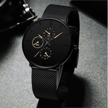 Load image into Gallery viewer, Relógio masculino 2020 relógios de negócios de moda para mentop marca de luxo aço reloj hombre casual relogio masculino erkek kol saati (4956898001027)
