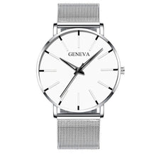 Load image into Gallery viewer, Reloj hombre 2020 dos homens relógios minimalistas ultra fino malha cinto relógio de luxo masculino negócio casual quartzo relógio de pulso (4956896919683)