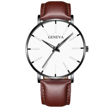 Load image into Gallery viewer, Reloj hombre 2020 dos homens relógios minimalistas ultra fino malha cinto relógio de luxo masculino negócio casual quartzo relógio de pulso (4956896919683)