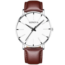 Load image into Gallery viewer, Reloj hombre 2020 dos homens relógios minimalistas ultra fino malha cinto relógio de luxo masculino negócio casual quartzo relógio de pulso (4956896919683)