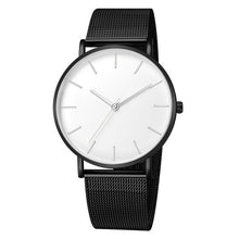 Load image into Gallery viewer, Luxury Watch Men Mesh Ultra-thin Stainless Steel Black Bracelet Wristwatches Male Watch Clock reloj hombre relogio masculino (4956896723075)