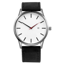 Load image into Gallery viewer, Männer Uhren Mode Leder Quarzuhr Männer Casual Sport Männlichen erkek kol saati Armbanduhr Montre Hombre Relogio Masculino (4956897443971)