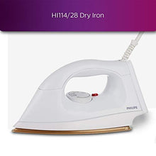 Load image into Gallery viewer, Philips HI114 1000-Watt Golden American Heritage Soleplate Dry Iron (5065332293763)
