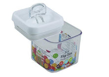 Load image into Gallery viewer, FELLI Flip-Tite Air Tight, Acrylic BPA Free, Square Storage Transparent Container 0.46L NLQ404A (5065334554755)

