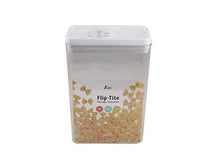 Load image into Gallery viewer, FELLI Flip-Tite Air Tight, Acrylic BPA Free, Rectangular Storage Transparent Container 4.4L. NLG4812A (5065333801091)
