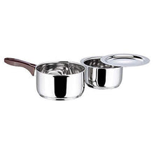 Load image into Gallery viewer, Vinod Regular Saucepan (1.8ltr) &amp; Capsule Bottom Tope 1Ltr with lid(Induction Friendly) (5065328853123)
