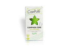 Load image into Gallery viewer, CamPure Camphor Cone, 45 Days Scent for Cars, Room Freshener with Mosquito Repellent Properties (Jasmine) (5065351757955)
