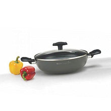 Load image into Gallery viewer, Alda Graphito Non Stick Aluminium Wok with Lid, 28cm, 1-Piece, Black (5065324003459)
