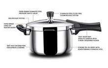 Load image into Gallery viewer, Stahl Triply Stainless Steel Xpress Pressure Cooker Outer Lid Broad, 9215, 5-Liter, 1-Piece, Silver (5065363619971)
