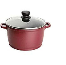 Load image into Gallery viewer, Bergner Scarlett Die Cast Aluminium Dutch Oven with Glass Lid, 20 cm, 2 litres Induction Base (5065356312707)
