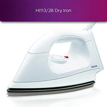 Load image into Gallery viewer, Philips HI113 1000-Watt Plastic Body PTFE Coating Dry Iron (5065332195459)
