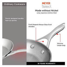 Load image into Gallery viewer, Meyer Select Stainless Steel Frypan, 24 cm, Induction and Gas Compatible (5065325838467)
