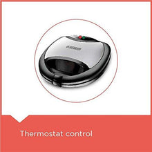 Load image into Gallery viewer, Black + Decker TS2000 750-Watt 2-Slice Sandwich Maker (5065335963779)
