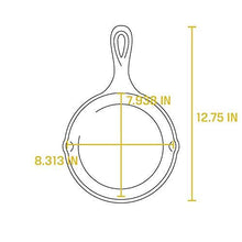 Load image into Gallery viewer, Lodge 8 Inch Cast Iron Skillet. Small Pre-Seasoned Skillet for Stovetop, Oven, or Camp Cooking (5065330098307)
