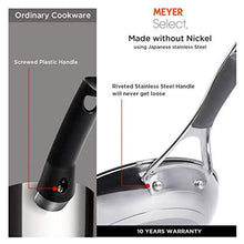 Load image into Gallery viewer, Meyer Select Stainless-Steel Open Frypan, 1.18 Liters/20cm, Silver (5065326100611)
