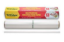 Load image into Gallery viewer, Freshee 5 Meter Multipurpose Non-Stick Food Paper Pack of 3, Grease Proof, Organic Paper for Baking, Cooking and Food Packaging (5065352216707)
