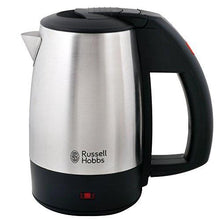 Load image into Gallery viewer, Russell Hobbs RJK500T Stainless Steel 1000W 0.5 L Electric Travel Kettle(Black) (5065337962627)
