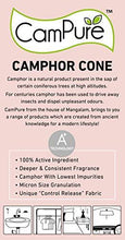 Load image into Gallery viewer, CamPure Camphor Cone, 45 Days Scent for Cars, Room Freshener with Mosquito Repellent Properties (Rose) (5065351823491)

