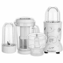 Load image into Gallery viewer, Wonderchef Nutri-Blend Complete Kitchen Machine (CKM) with 3 Jars 400W - White (5065331245187)
