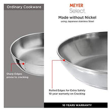 Load image into Gallery viewer, Meyer Select Stainless Steel Frypan, 24 cm, Induction and Gas Compatible (5065325838467)
