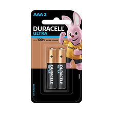 Load image into Gallery viewer, Duracell Ultra Alkaline AAA Battery, 2 Pieces (5065349529731)
