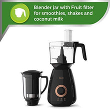 Load image into Gallery viewer, Philips HL7707/00 Mixer Grinder, 750W, 4 Jars (Black) (5065330917507)
