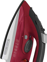 Load image into Gallery viewer, Black+Decker BXIR1601IN 1600 Watt Steamer Iron (Red) (5065331966083)
