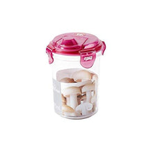 Load image into Gallery viewer, Lock&amp;Lock Bisfree Round Stackable Tritan Container Set, 490ml, Pink (5065365848195)
