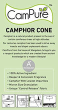 Load image into Gallery viewer, CamPure Camphor Cone, 45 Days Scent for Cars, Room Freshener with Mosquito Repellent Properties (Jasmine) (5065351757955)
